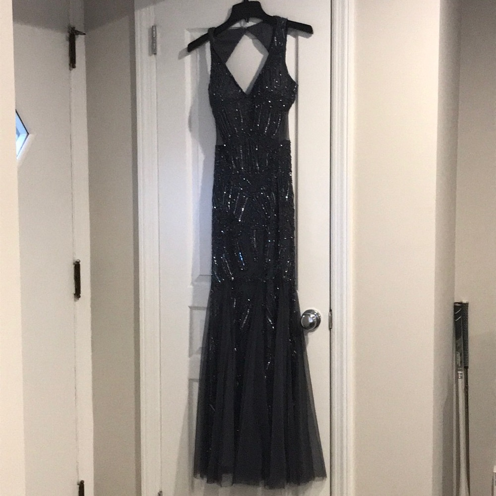 Beautiful gown. Worn once in a wedding.